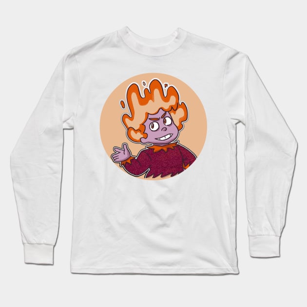 Heat Miser (Jakeneutron) Long Sleeve T-Shirt by Jakeneutron